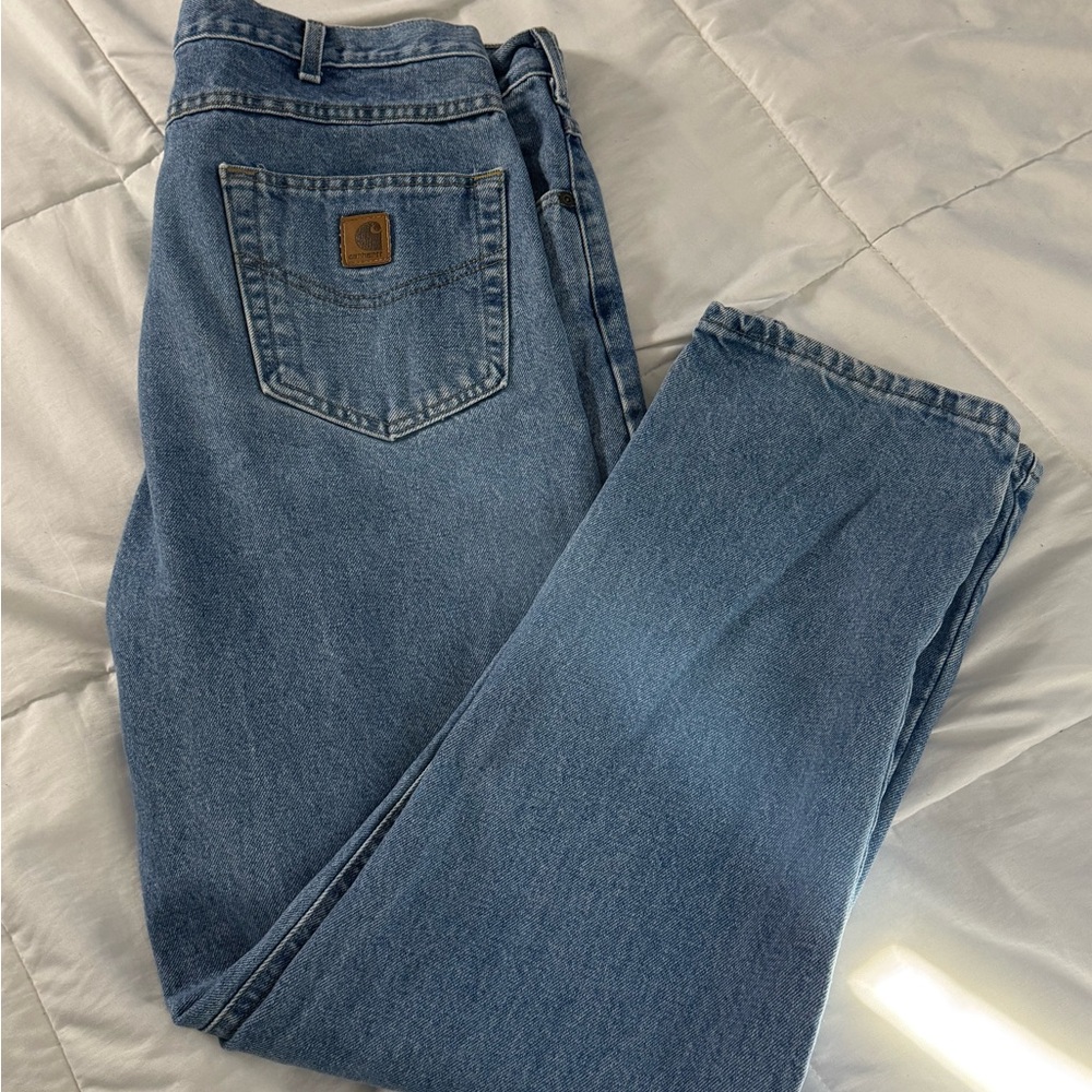 Carhartt Light Blue Denim Pants